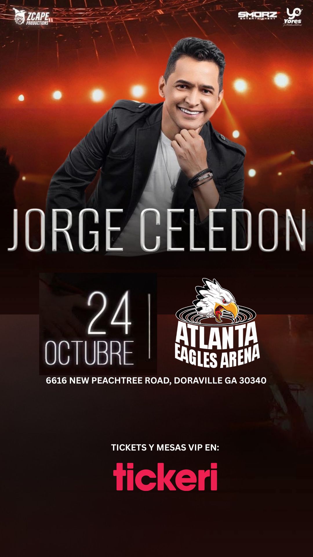 Jorge Celedon en concierto