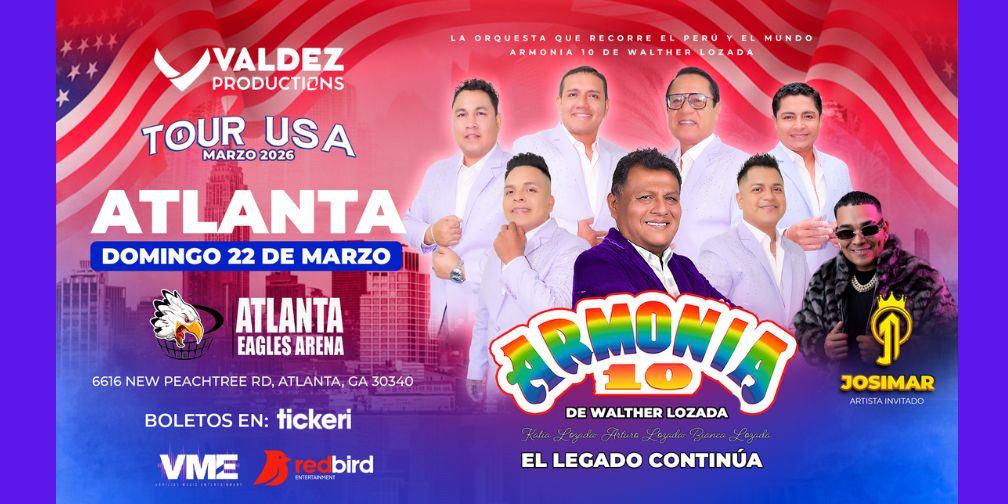 ARMONÍA 10 DE WALTHER LOZADA EN ATLANTA & JOSIMAR Y SU YAMBÚ