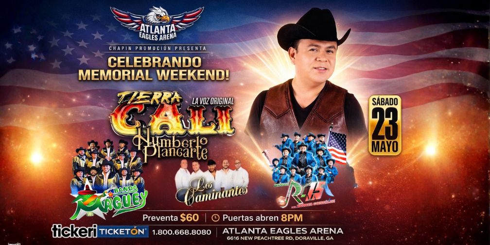 Tierra Cali, Banda Maguey, Banda R-15 y Los Caminantes