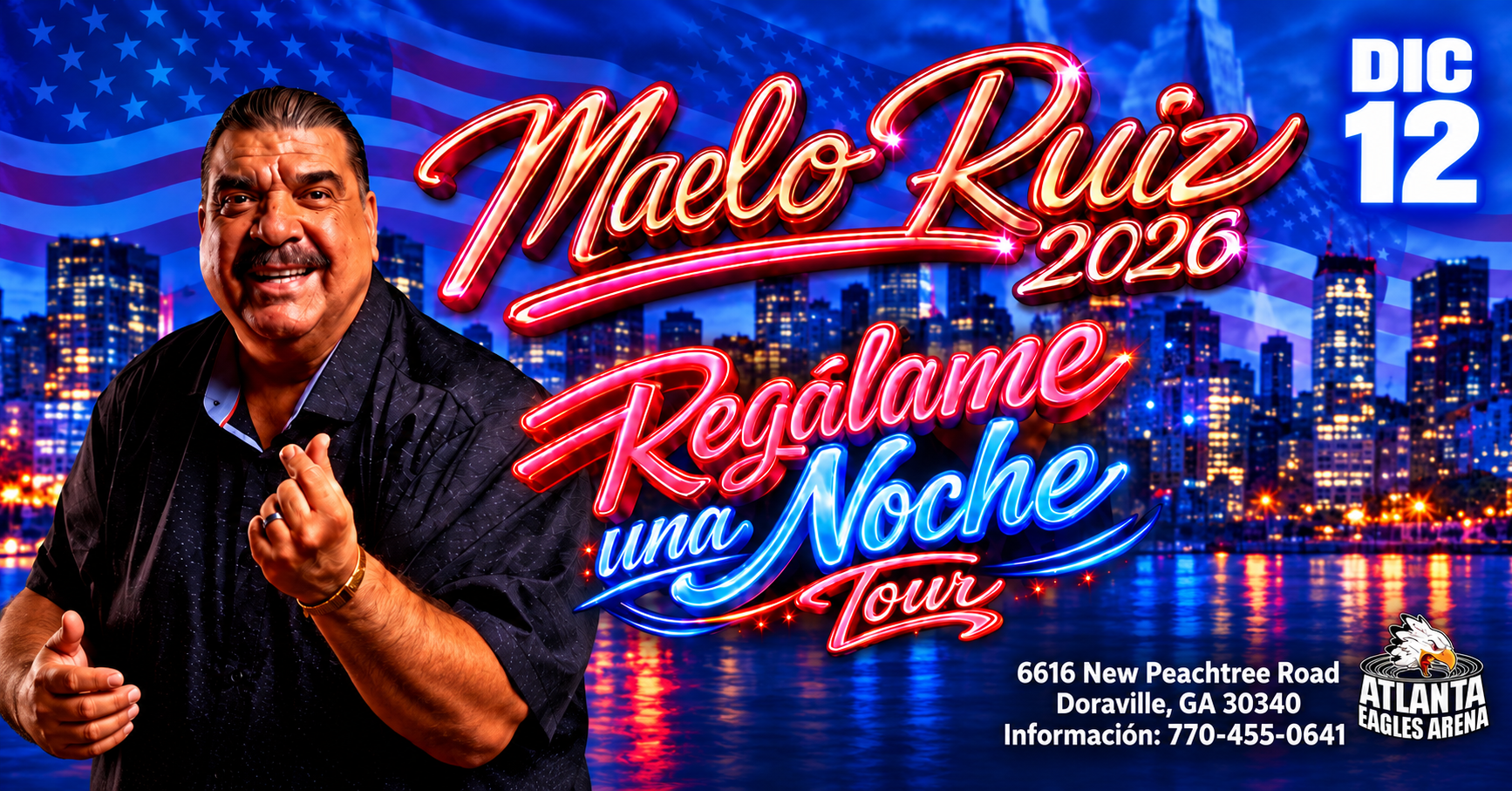 Maelo Ruiz en Atlanta